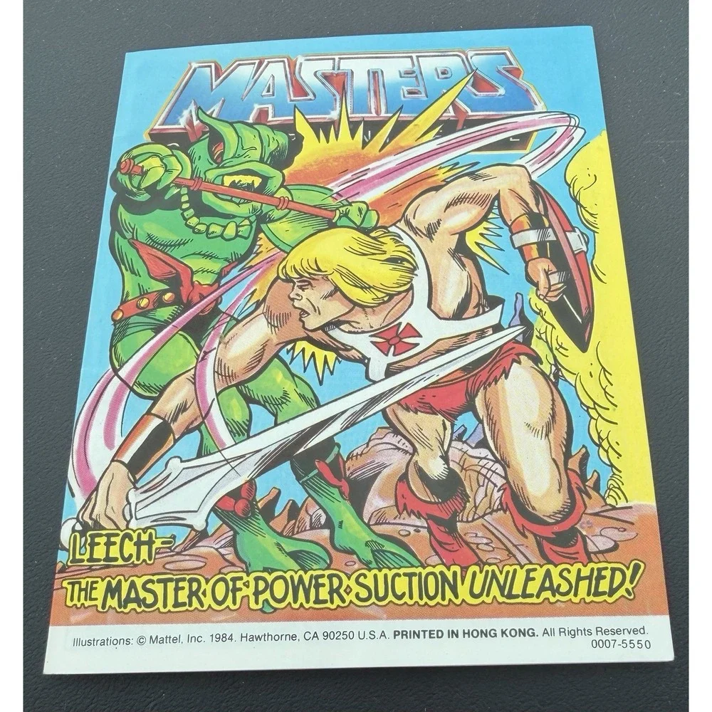 Vintage 1984-85 Masters of the Universe Mini Comics Lot of 3 Mattel MOTU